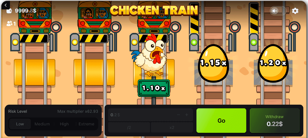 Chicken vs Train Key Details